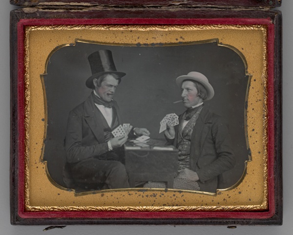 A work made of daguerreotype.